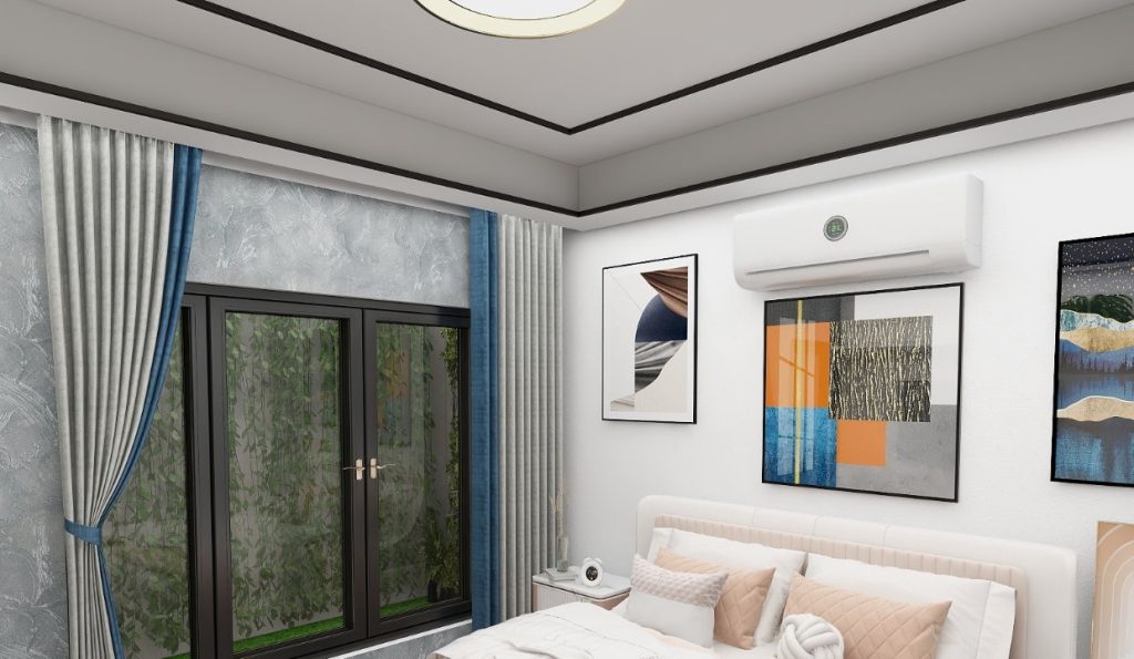 منزل 80 متر - غرفة النوم الرئيسية