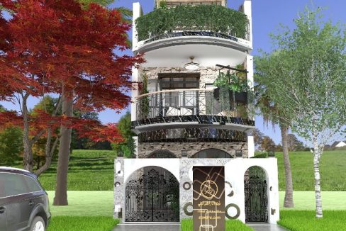 House 80 Meter Decoration Design Featured